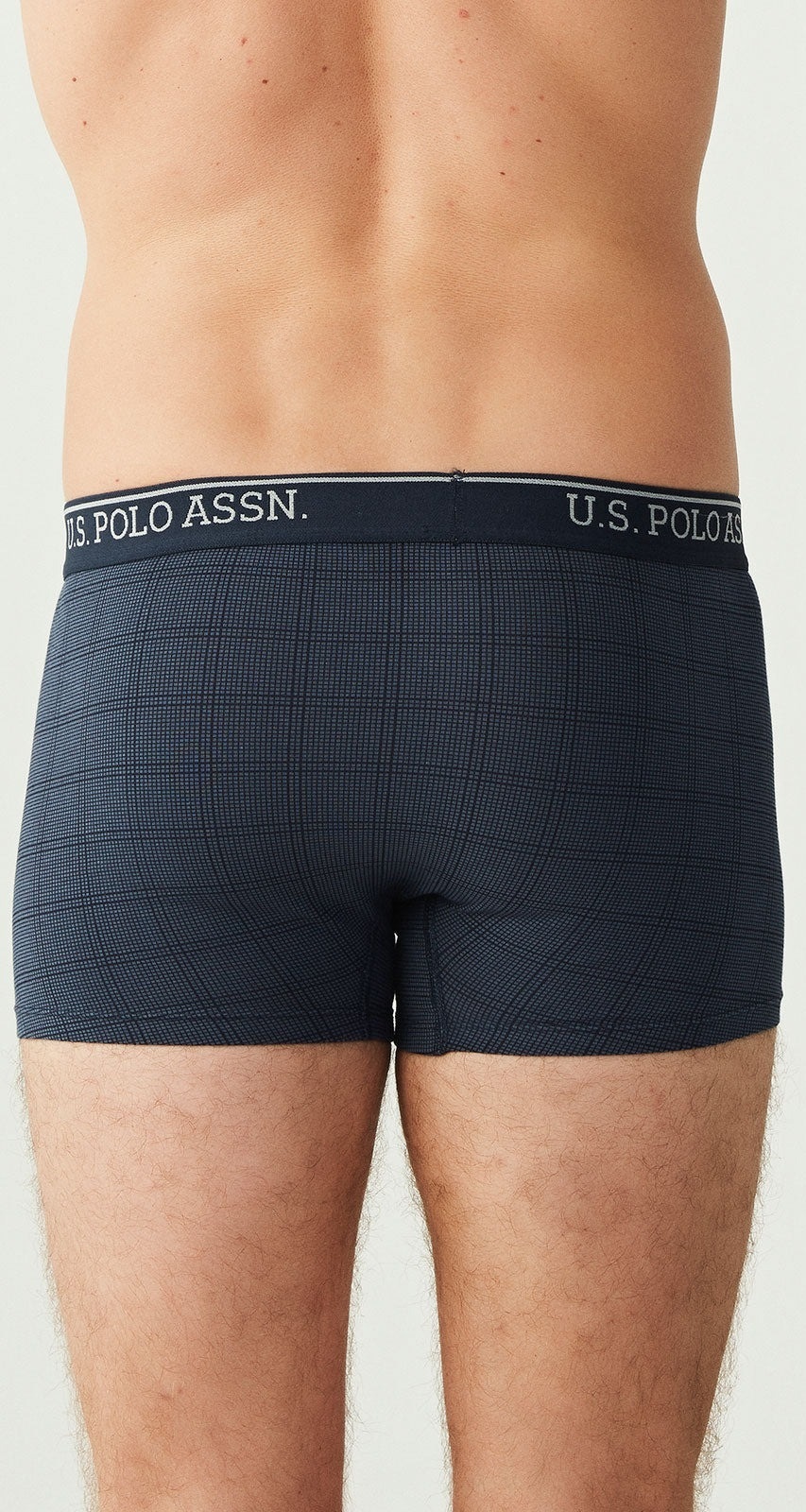 Набор трусов мужских U.S. Polo Assn. 80263 L 3 шт. синий/серый/голубой (8680557254990) фото 