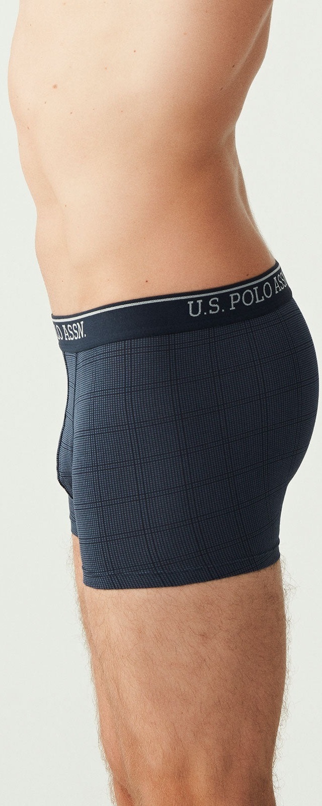 Набор трусов мужских U.S. Polo Assn. 80263 2XL 3 шт. синий/серый/голубой (8680557255010) фото 9