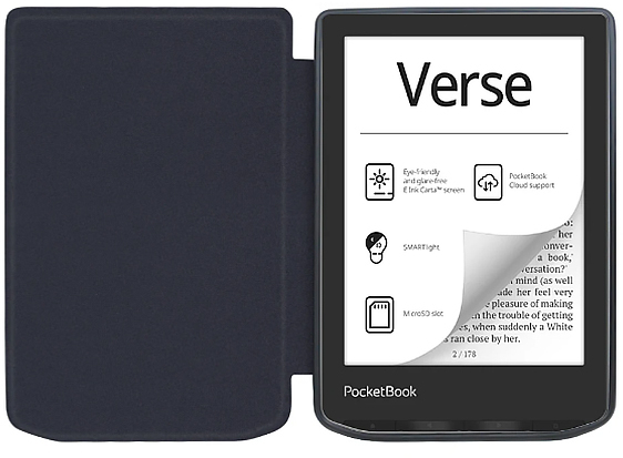 Чохол-книжка BeCover Smart Case для PocketBook 629 Verse/634 Verse Pro 6" Black (BC_710450)фото2