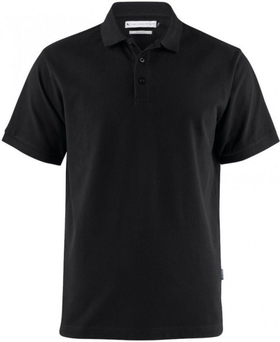 Поло бавовняне чоловіче James Harvest NEPTUNE 2135031900 3XL чорнийфото3