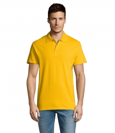 Поло бавовняне чоловіче Sol’s PATRIOT 00576145 L червоний/жовтийфото2