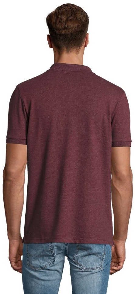 Поло чоловіче Sol’s PHOENIX MEN 01708148 3XL темно-бордовий меланжфото2