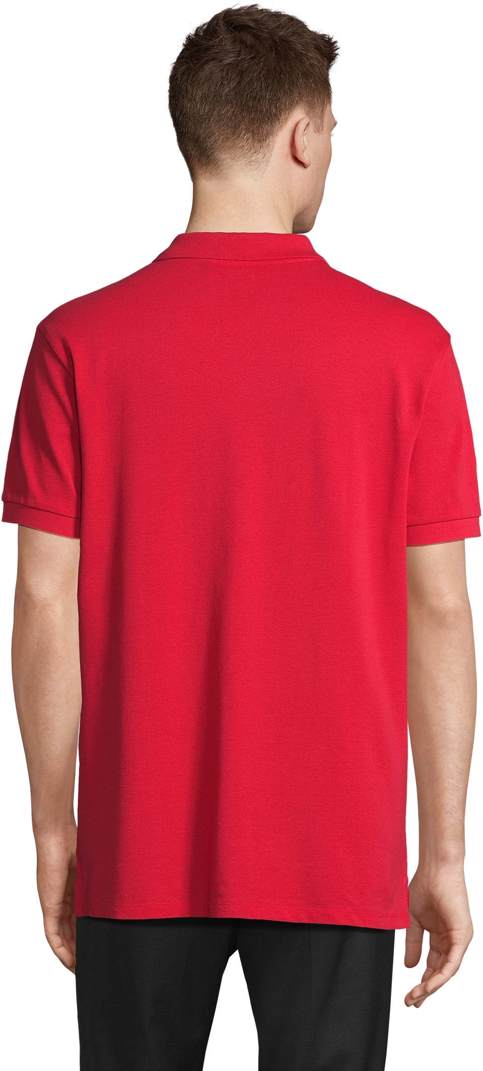 Поло хлопковое мужское Sol’s PACIFIC 04439145 L красный фото 2