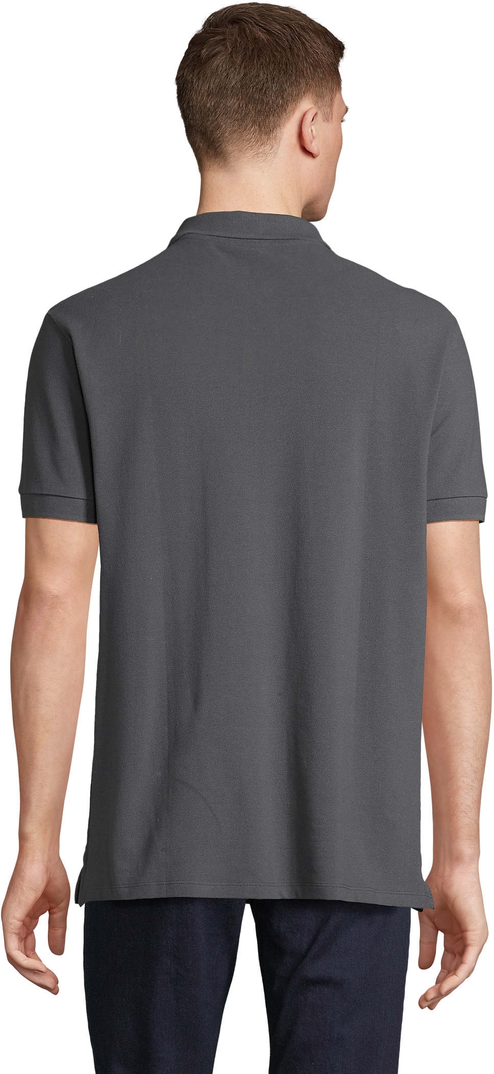 Поло бавовняне чоловіче Sol’s PACIFIC 04439381 L графітовийфото2