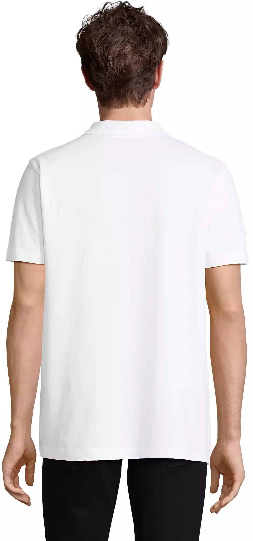 Поло бавовняне Sol’s Pulse 4502102 L білийфото2