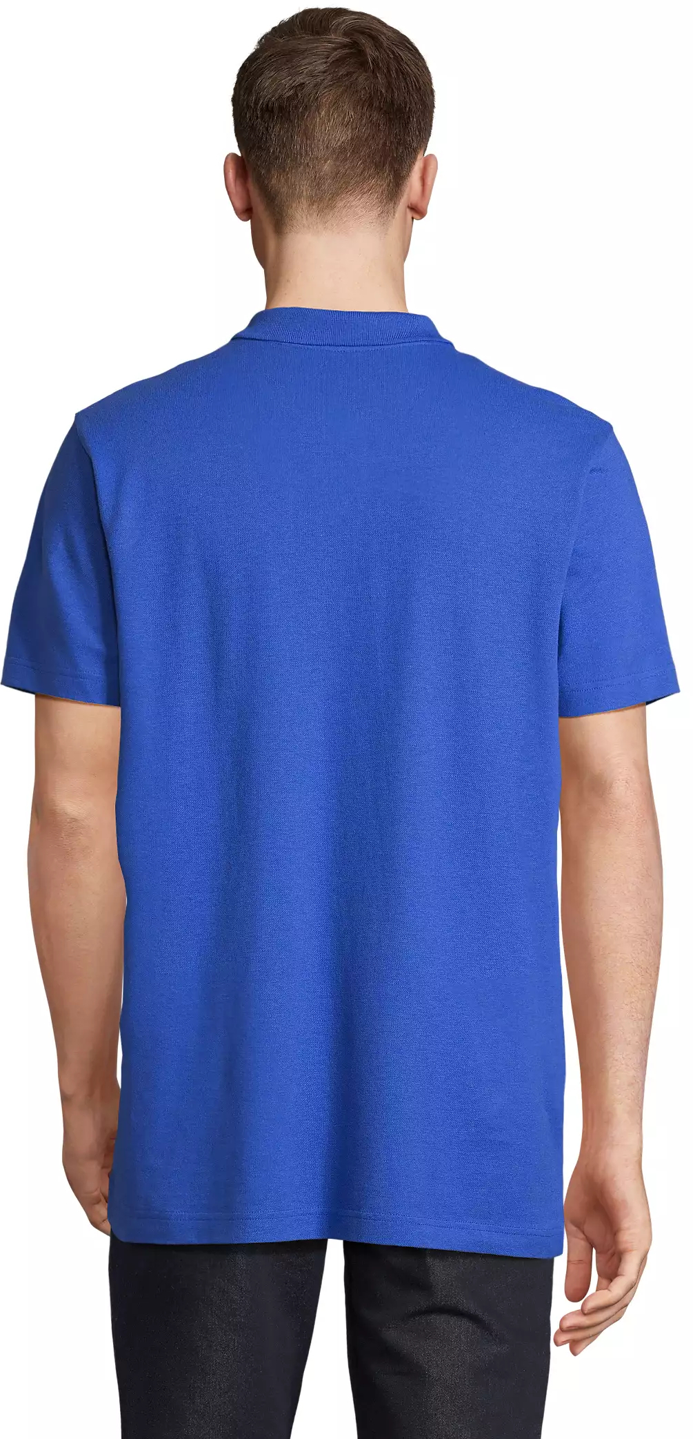 Поло бавовняне Sol’s Pulse 04502241 L яскраво-синійфото2