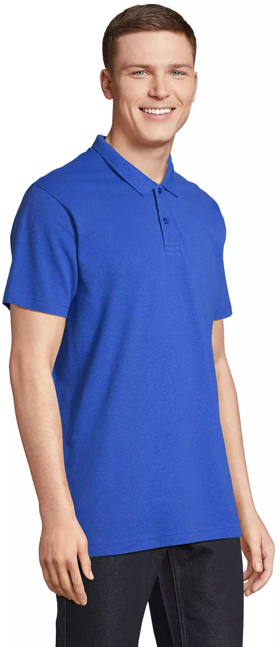 Поло бавовняне Sol’s Pulse 04502241 L яскраво-синійфото3