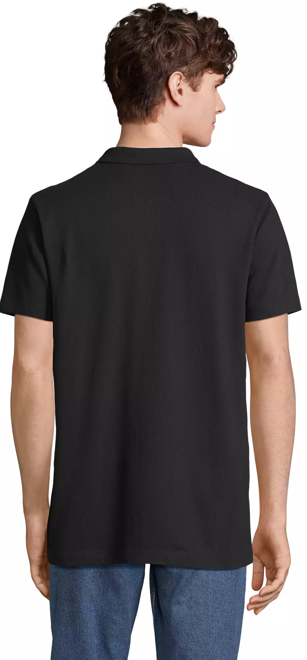 Поло бавовняне Sol’s Pulse 04502312 L чорнийфото2