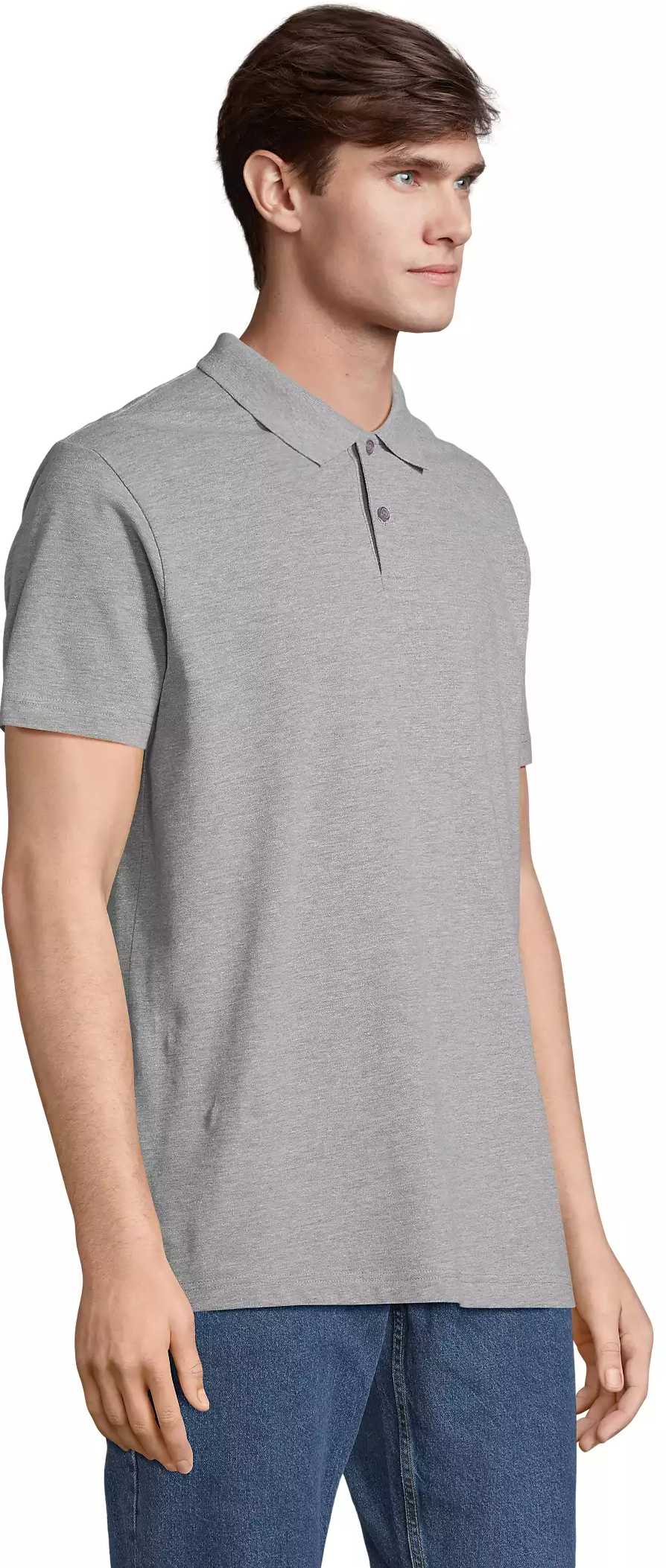 Поло Sol’s Pulse 04502360 L сірий меланжфото3