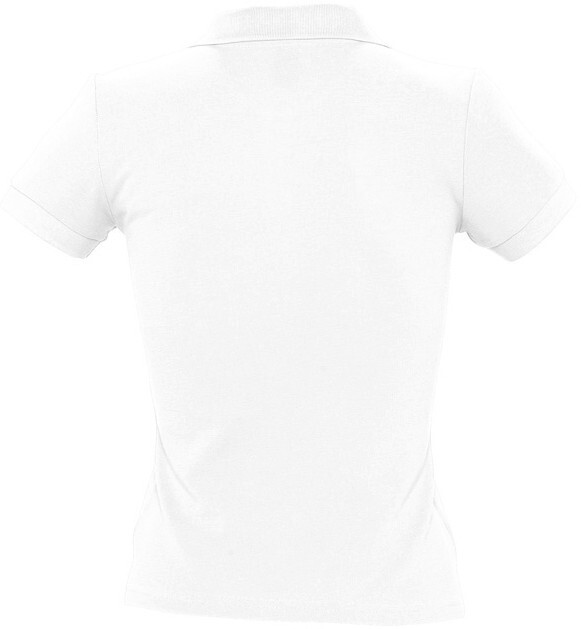 Поло бавовняне жіноче Sol’s PEOPLE 11310102 L білийфото5