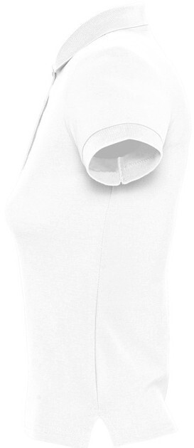 Поло бавовняне жіноче Sol’s PEOPLE 11310102 L білийфото6