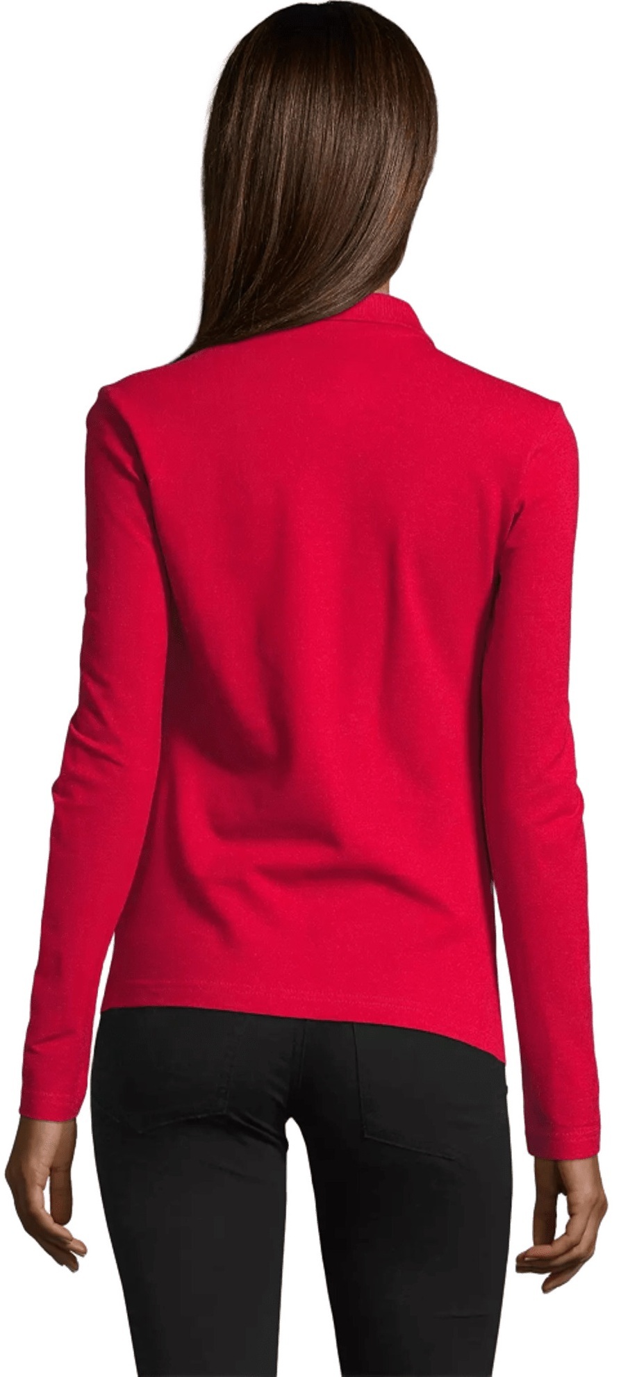 Поло хлопковое женское Sol’s PODIUM 11317145 L красный фото 2