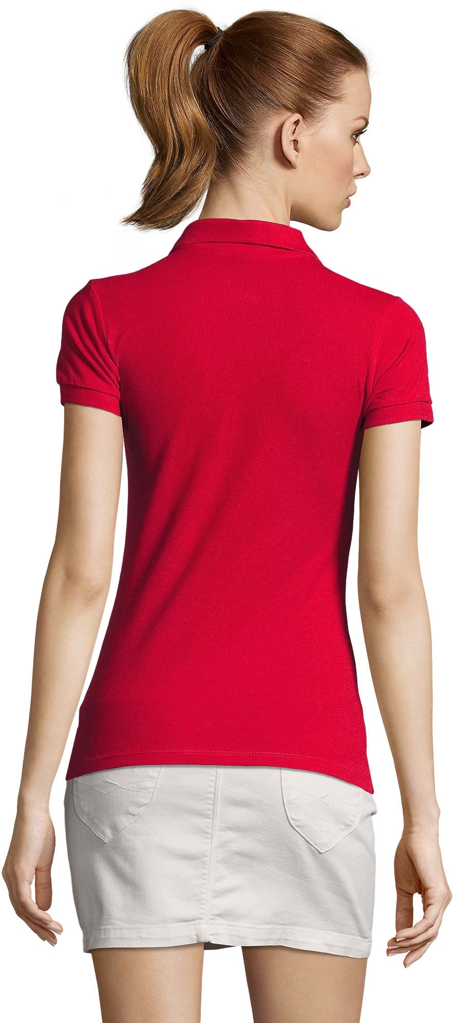 Поло бавовняне Sol’s Passion 11338145 L червонийфото2