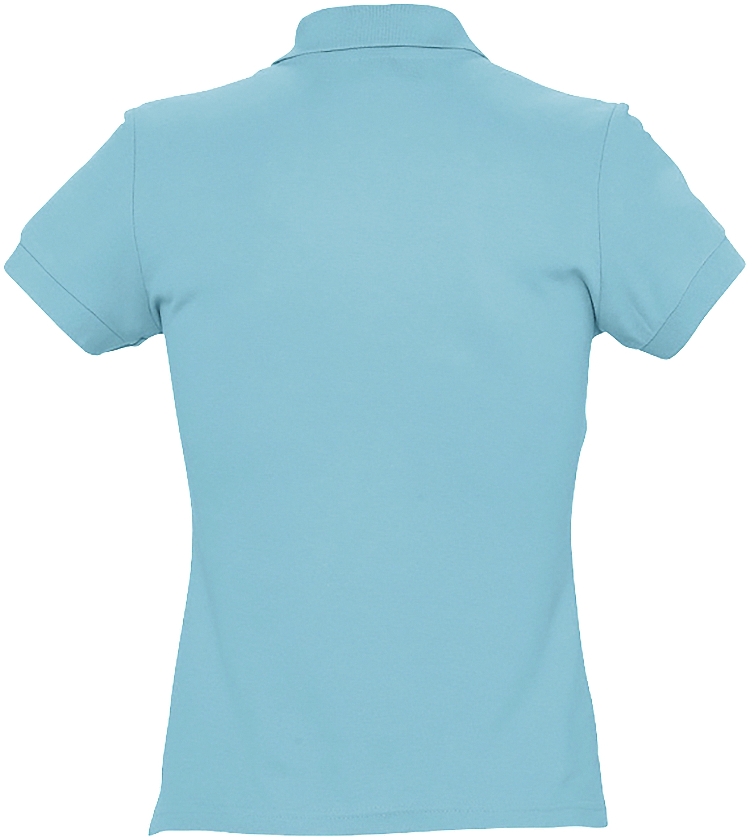 Поло бавовняне жіноче Sol’s PASSION 11338225 L бірюзовийфото5