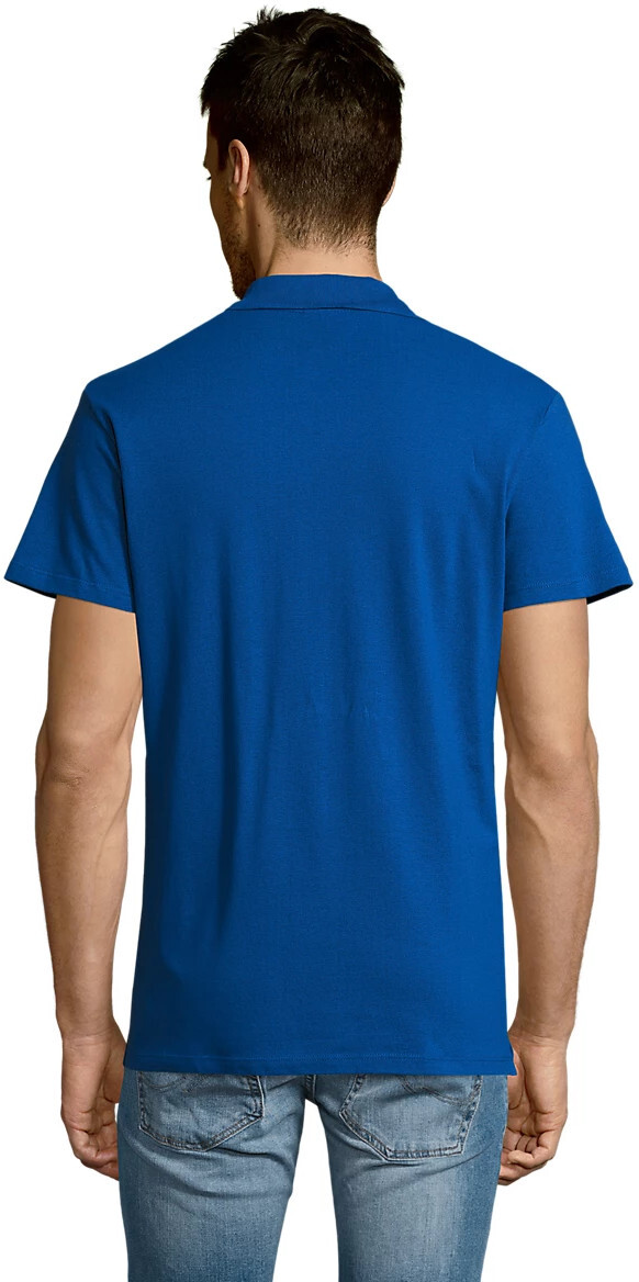 Поло бавовняне чоловіче Sol’s SUMMER II 11342241 L яскраво-синійфото2