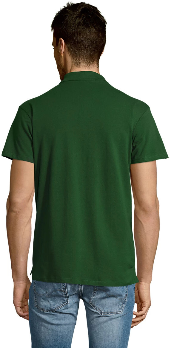 Поло бавовняне чоловіче Sol’s SUMMER II 11342275 L трав'янийфото2