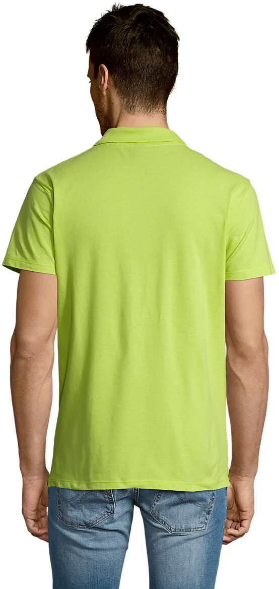 Поло бавовняне чоловіче Sol’s SUMMER II 11342280 L салатовефото2