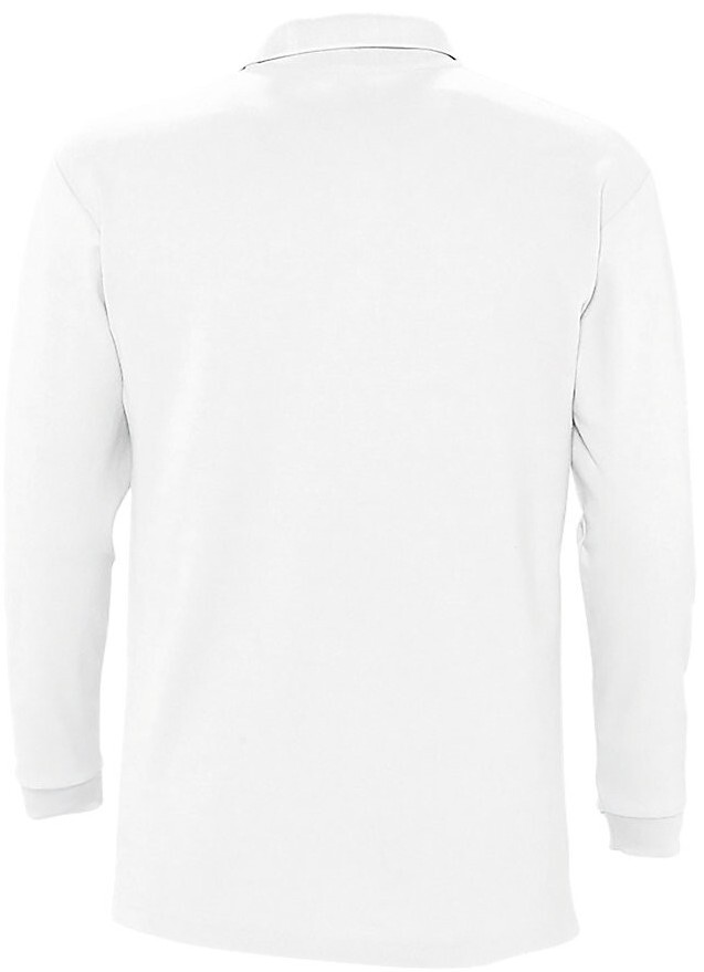 Поло бавовняне чоловіче Sol’s WINTER II 11353102 L білийфото5