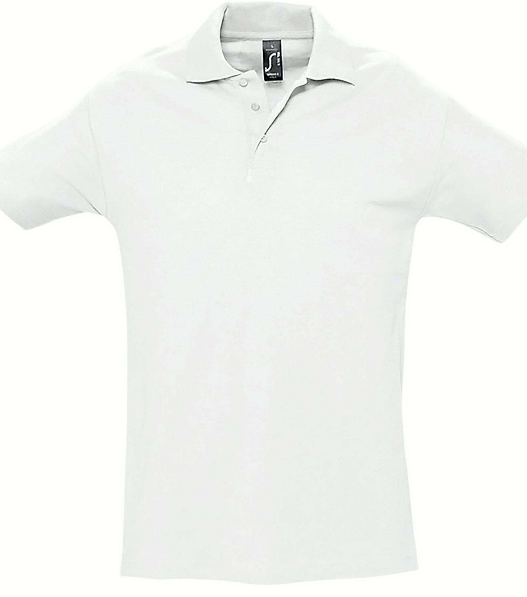 Поло бавовняне чоловіче Sol’s SPRING II 11362102 L білийфото4