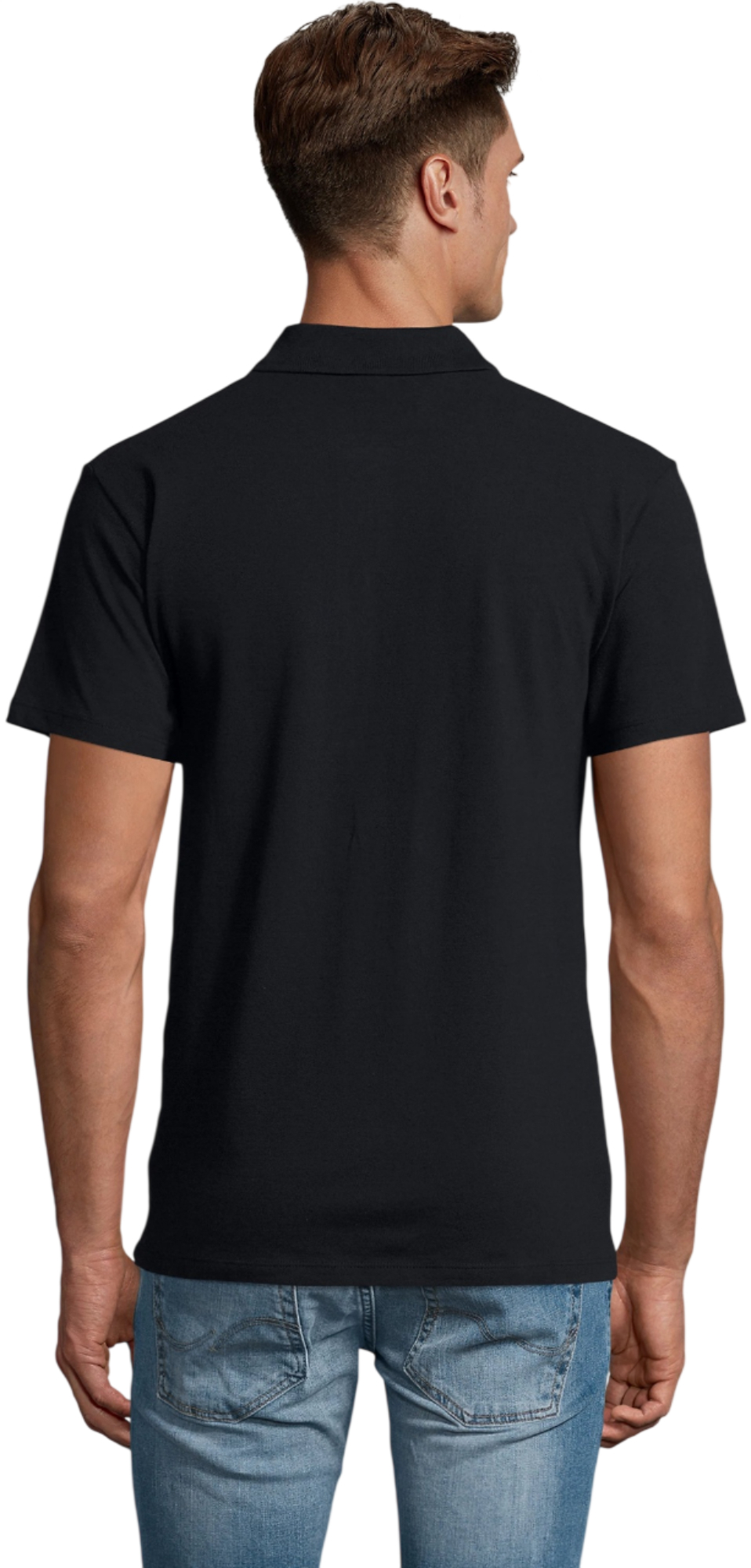 Поло бавовняне чоловіче Sol’s SPRING II 11362318 L темно-синійфото3