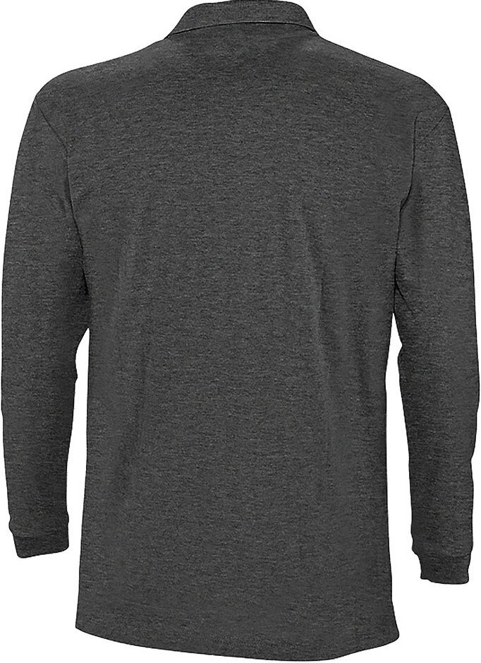 Поло чоловіче Sol’s WINTER II 11353348 L вугільний меланжфото5