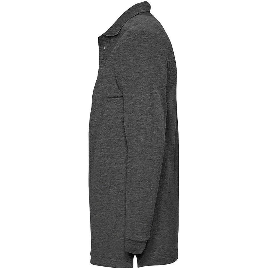 Поло чоловіче Sol’s WINTER II 11353348 L вугільний меланжфото6