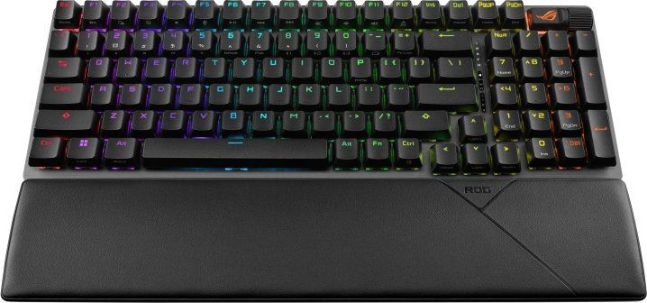 Ігрова клавіатура ASUS ROG Strix Scope II EN/UK RGB Black (90MP037A-BKMA00)фото