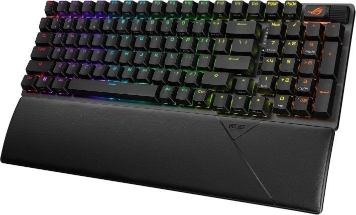 Ігрова клавіатура ASUS ROG Strix Scope II EN/UK RGB Black (90MP037A-BKMA00)фото