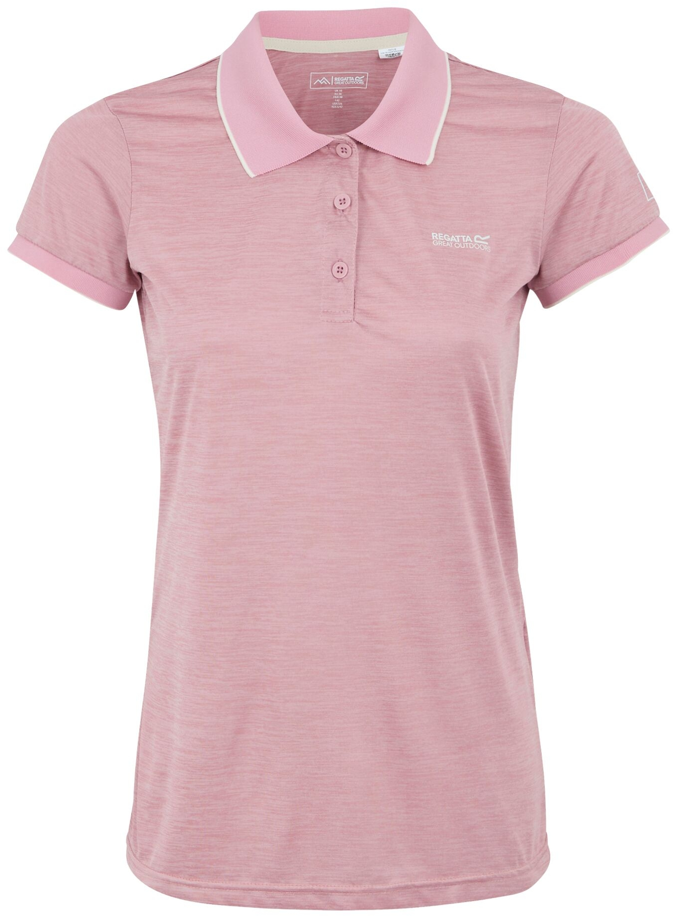 Поло женское Regatta Womens Remex II RWT178-5C2 8 розовое фото 4