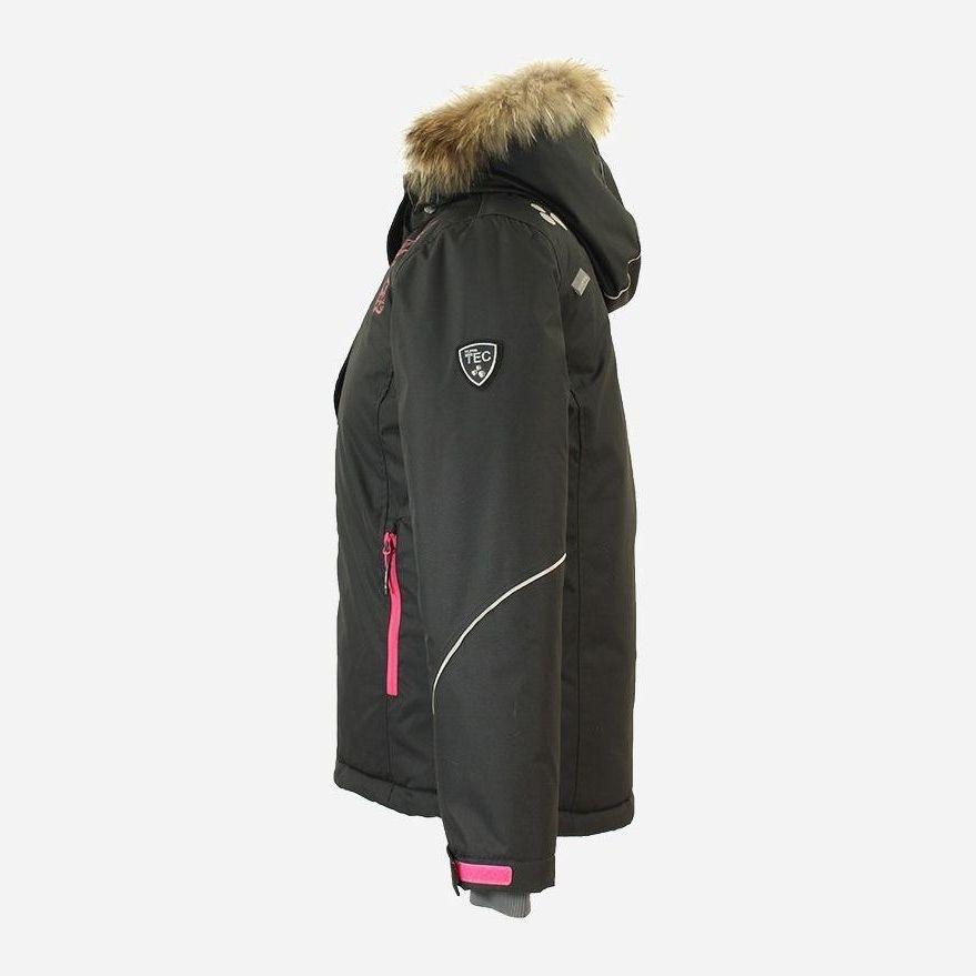 Куртка для дівчинки Huppa Kristin 18090030-00009 146 чорна фото3