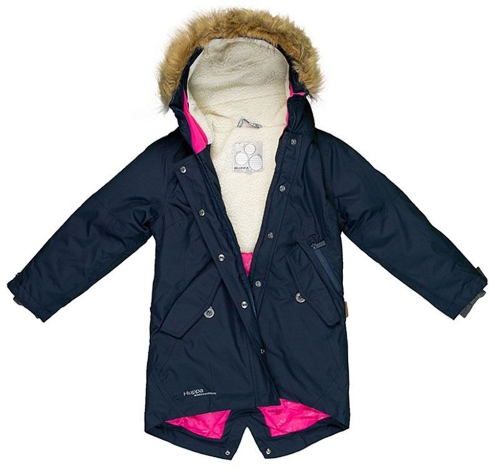 Пальто для дівчинки Huppa Vivian 12490020-00086 146 темно-синєфото4