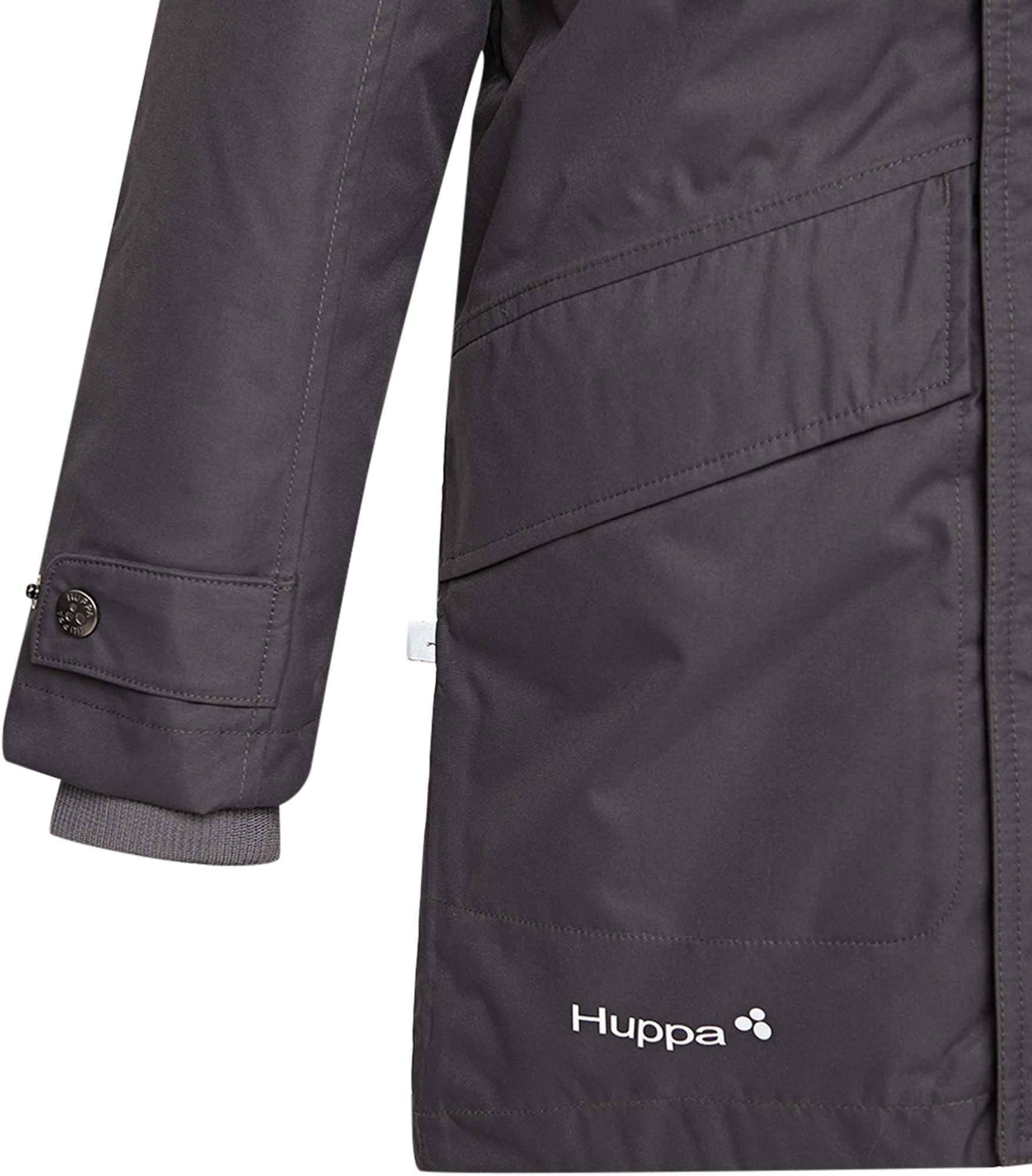 Парка зимнє для хлопчика Huppa Term David 1 12270120-00018 152 см темно-сірафото6