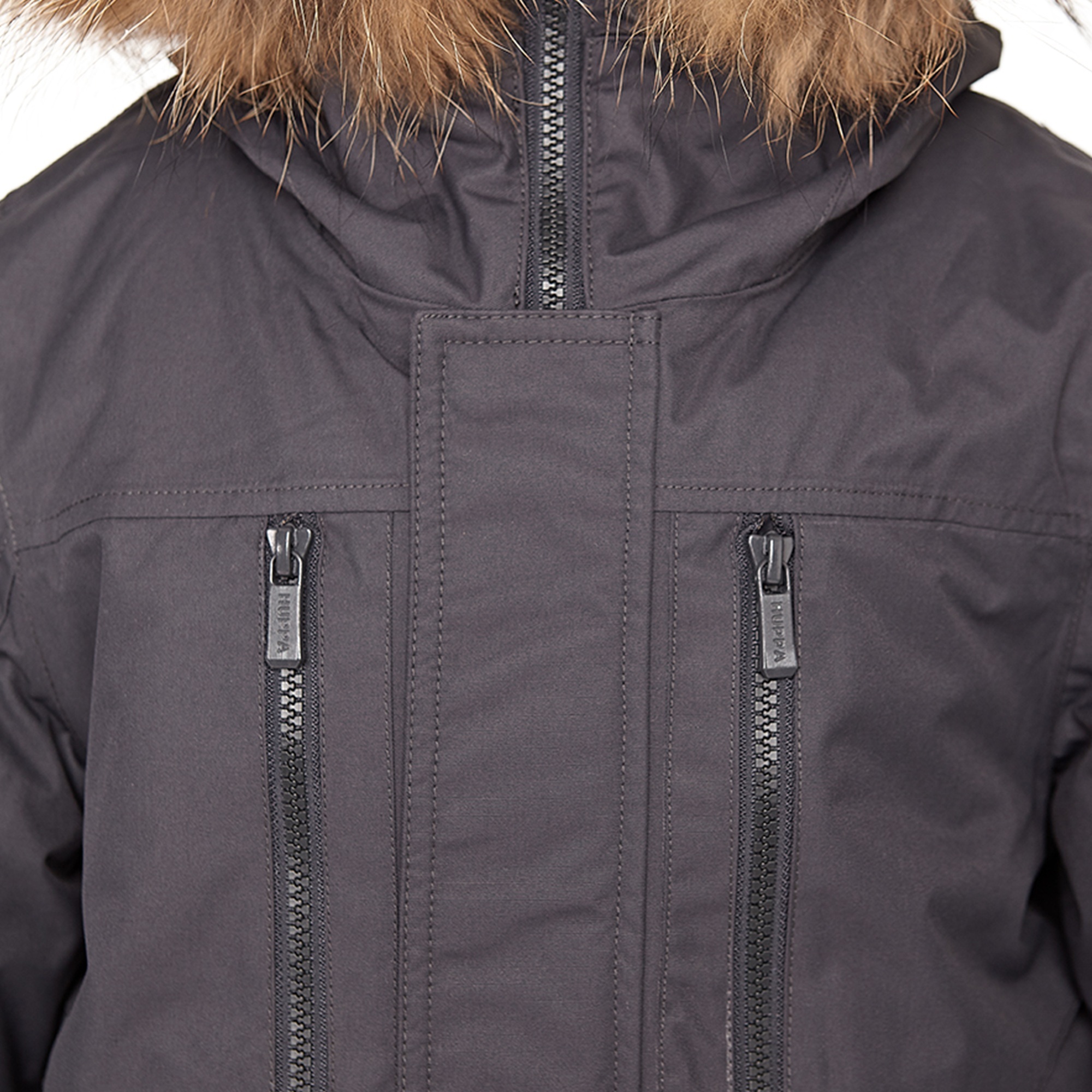 Парка зимнє для хлопчика Huppa Term David 1 12270120-00018 158 см темно-сірафото5