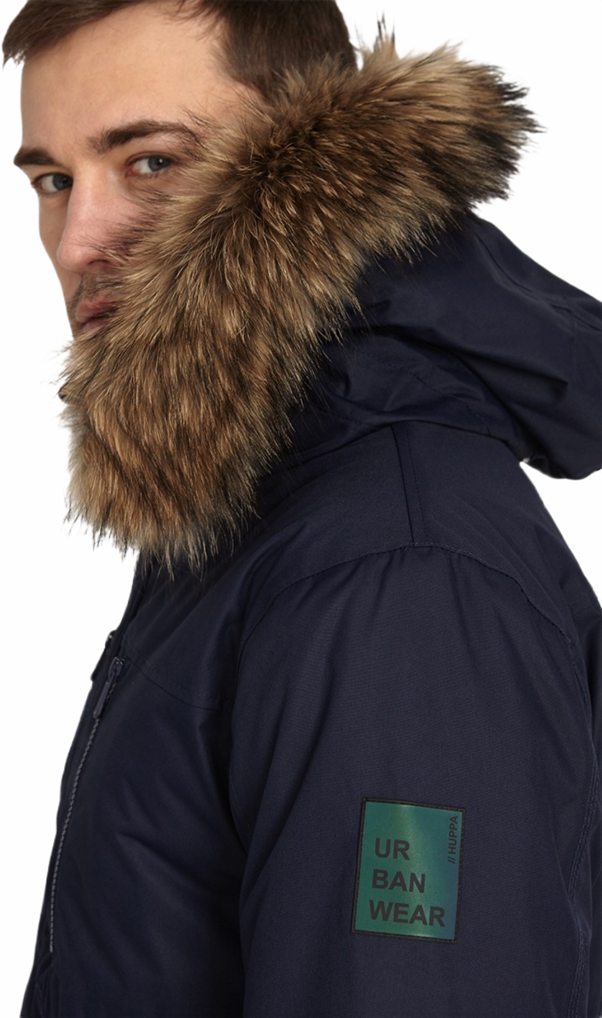 Парка чоловіча Huppa David 1 12278120-00086 XS темно-синяфото4