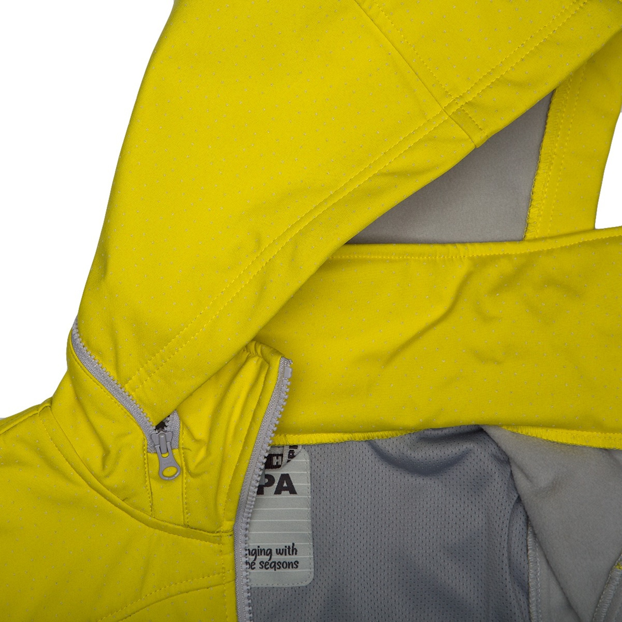 Куртка демісезонна підліткова Huppa Ava 12280000-10202 128 см жовтийфото5