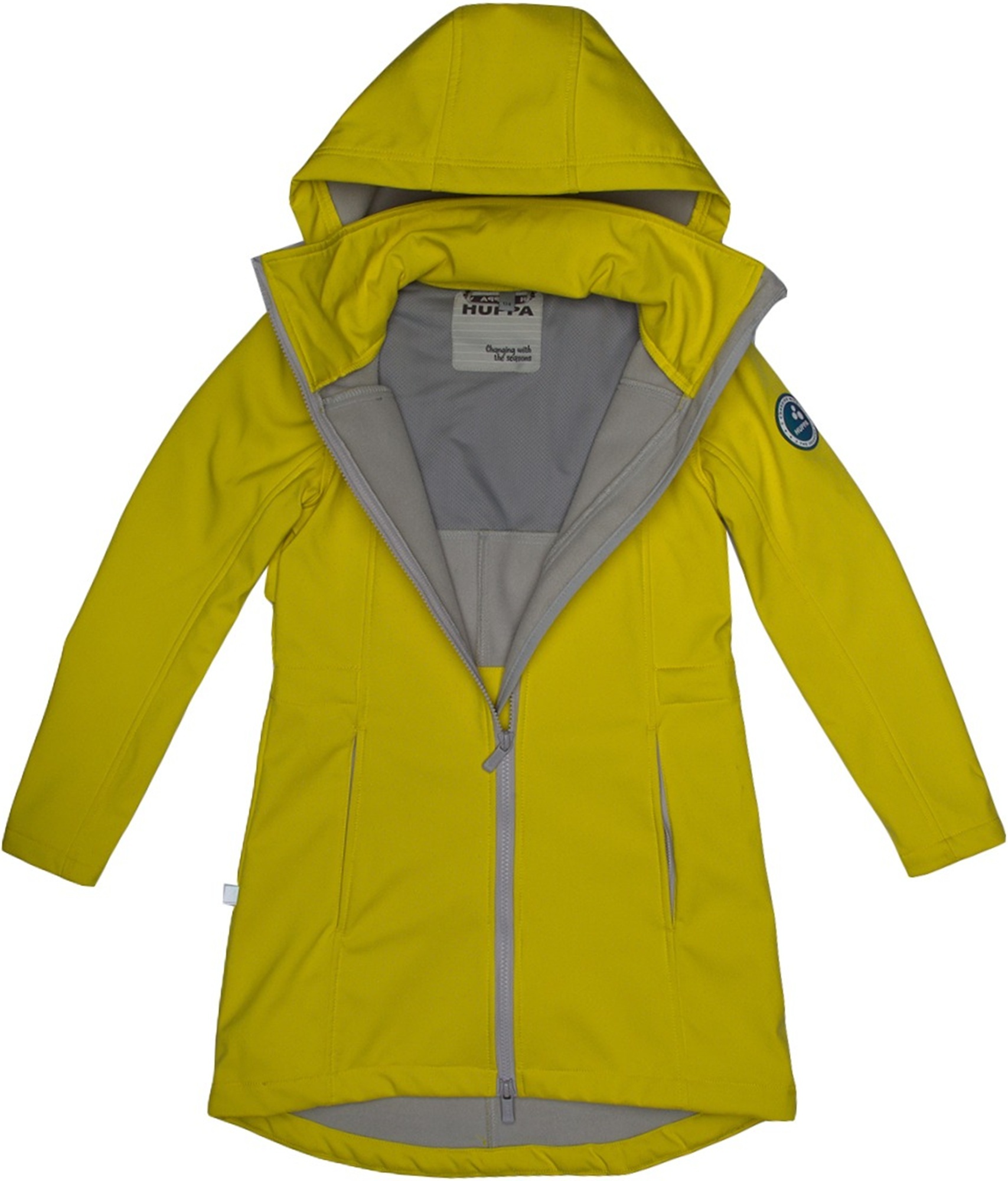 Куртка демісезонна підліткова Huppa Ava 12280000-10202 134 см жовтийфото4