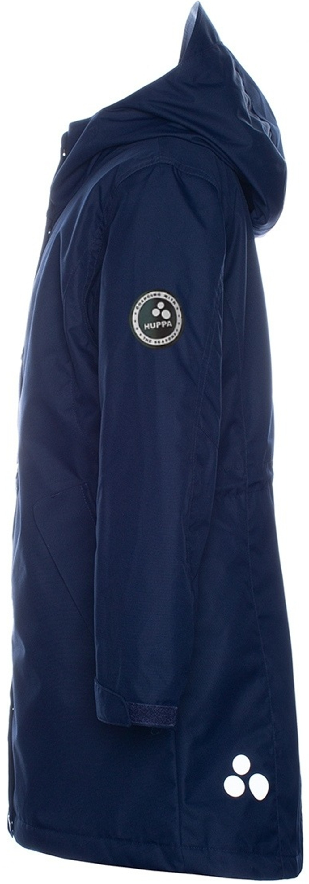 Парка демісезонна підліткова Huppa Janelle 18020004-00086 146 см темно-синійфото3