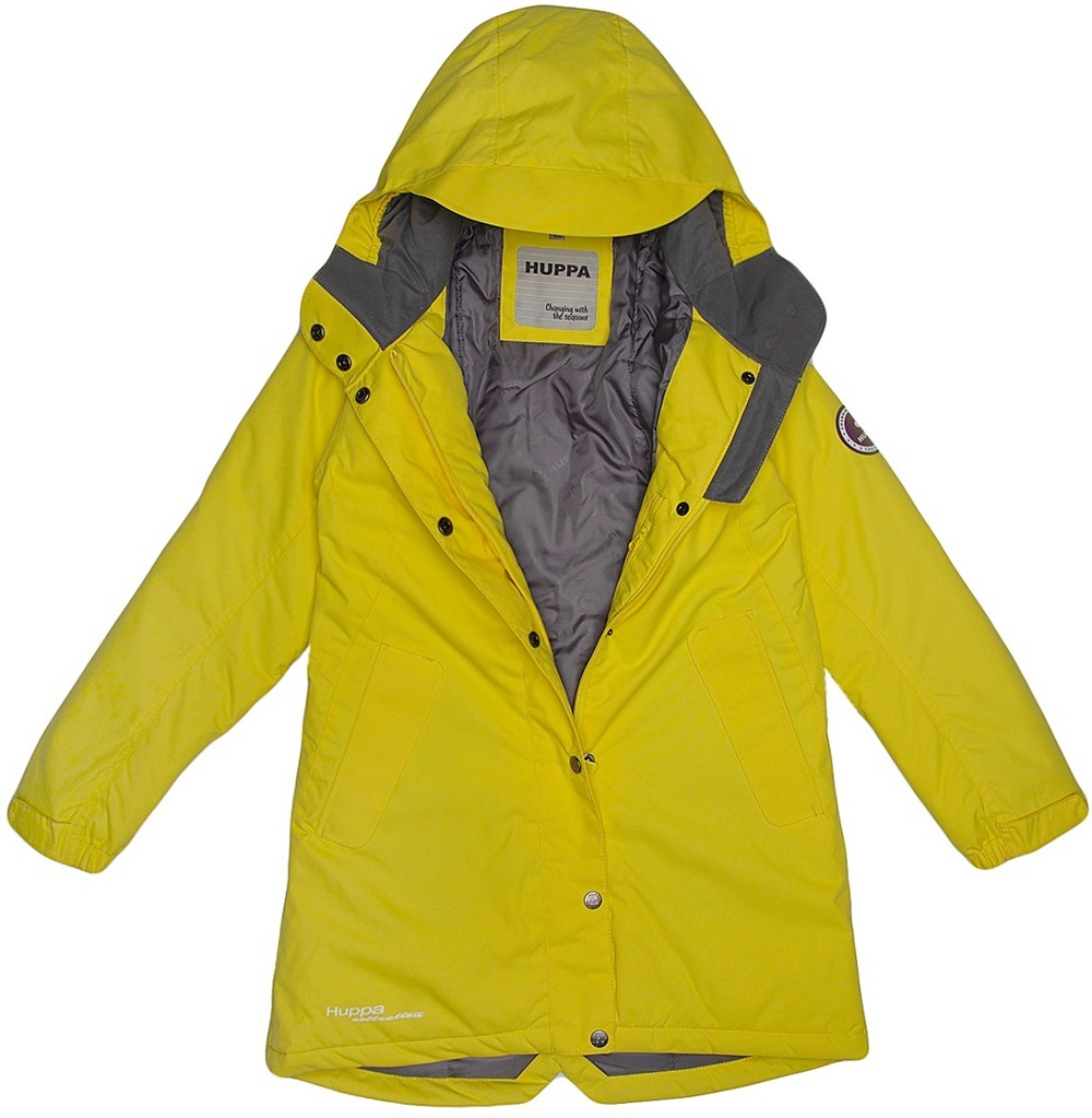 Парка демисезонная подростковая Huppa Janelle 18020004-70002 158 см желтый фото 