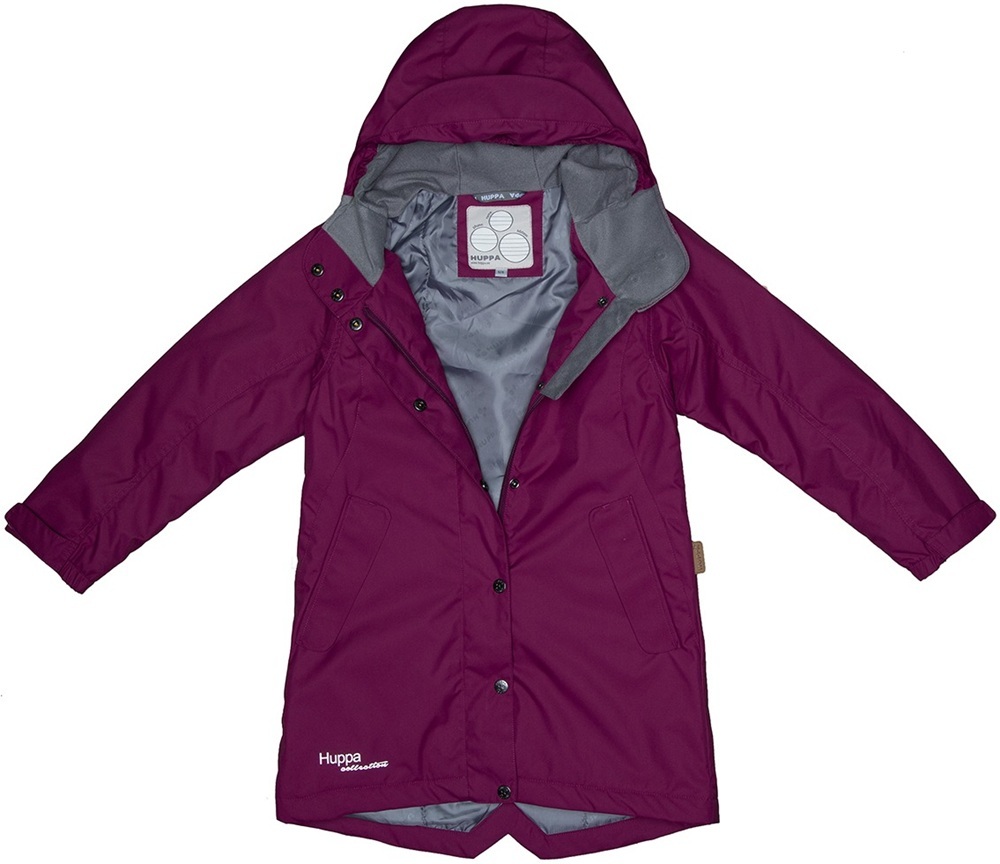 Куртка демісезонна підліткова Huppa Janelle 18020004-80034 140 см бордовийфото4