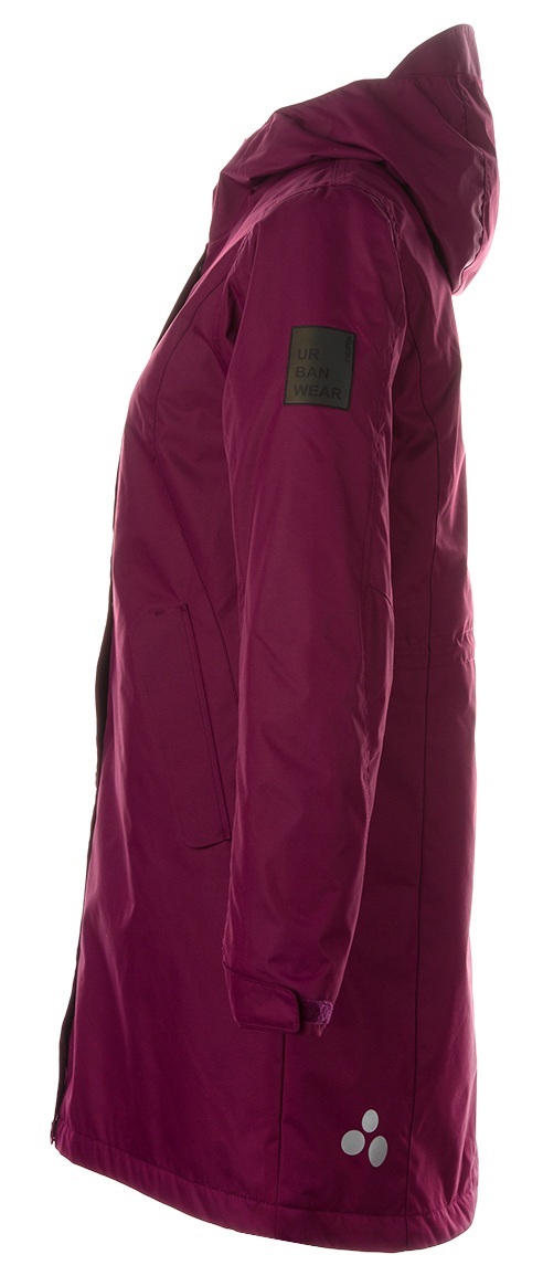 Парка демісезонна жіноча Huppa Janelle 18028004-80034 S бордовийфото3