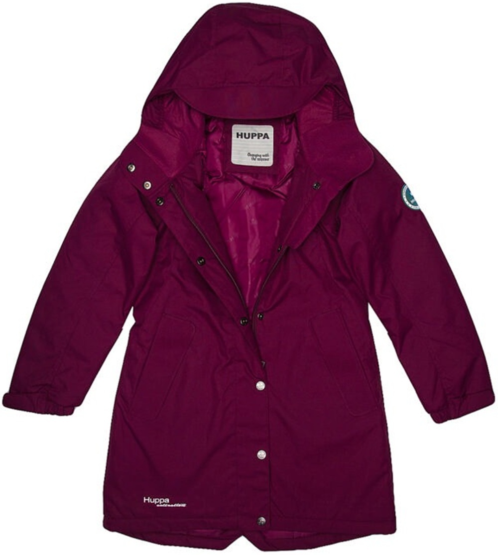 Парка зимова підліткова Huppa Janelle 18020014-80034 134 см бордовийфото4
