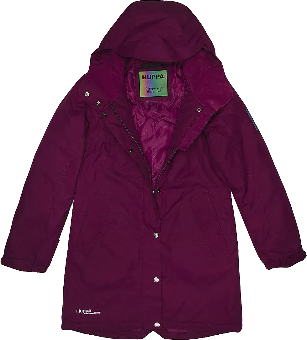 Парка зимова жіноча Huppa Janelle 18028014-80034 S бордовийфото4