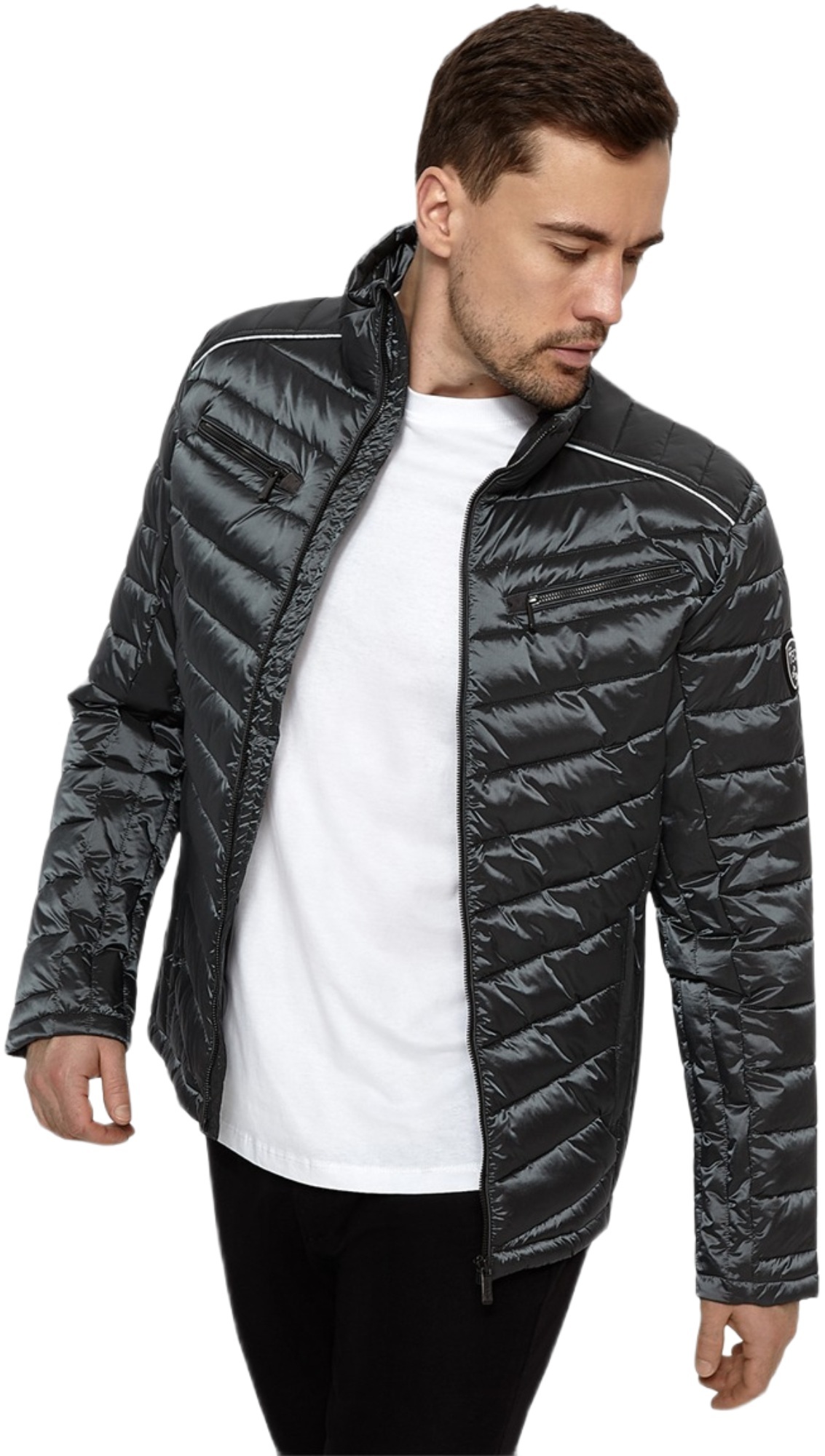 Куртка демісезонна чоловіча Huppa Stefan 18258027-90048 XL сірийфото3