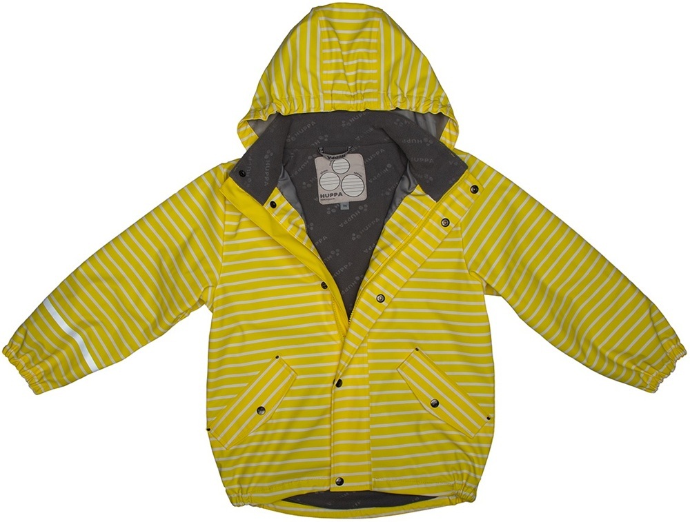 Куртка-дощовик для дівчинки Huppa Jackie 18130000-00102 122 см жовтийфото4