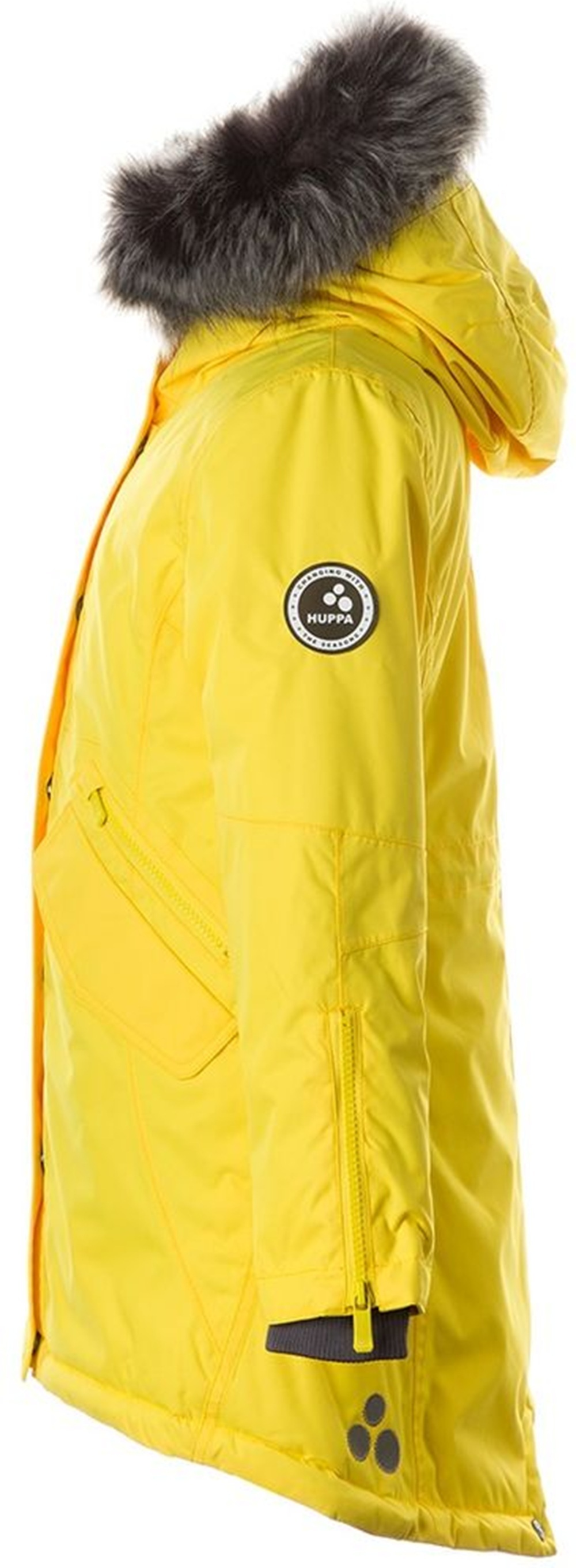 Пальто для дівчинки Huppa Vivian 12490020-70002 116 жовтефото3
