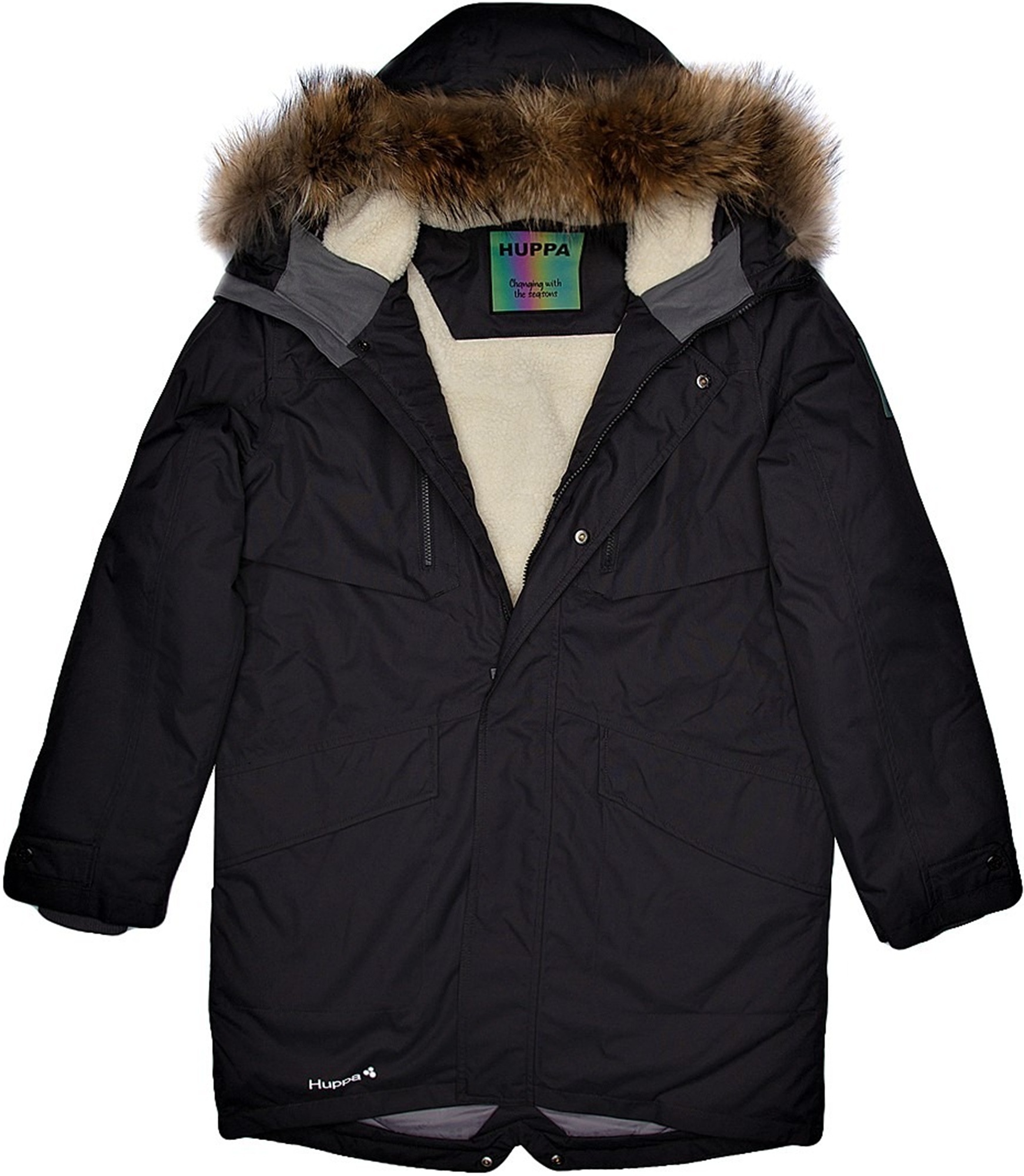 Парка чоловіча Huppa David 1 12278120-00009 XS чорнафото8