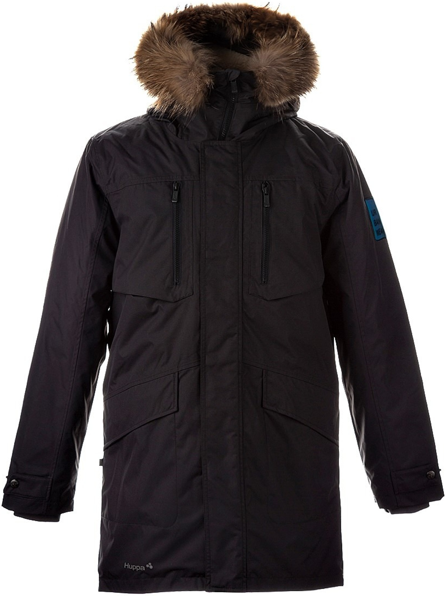 Парка чоловіча Huppa David 1 12278120-00009 XS чорнафото5