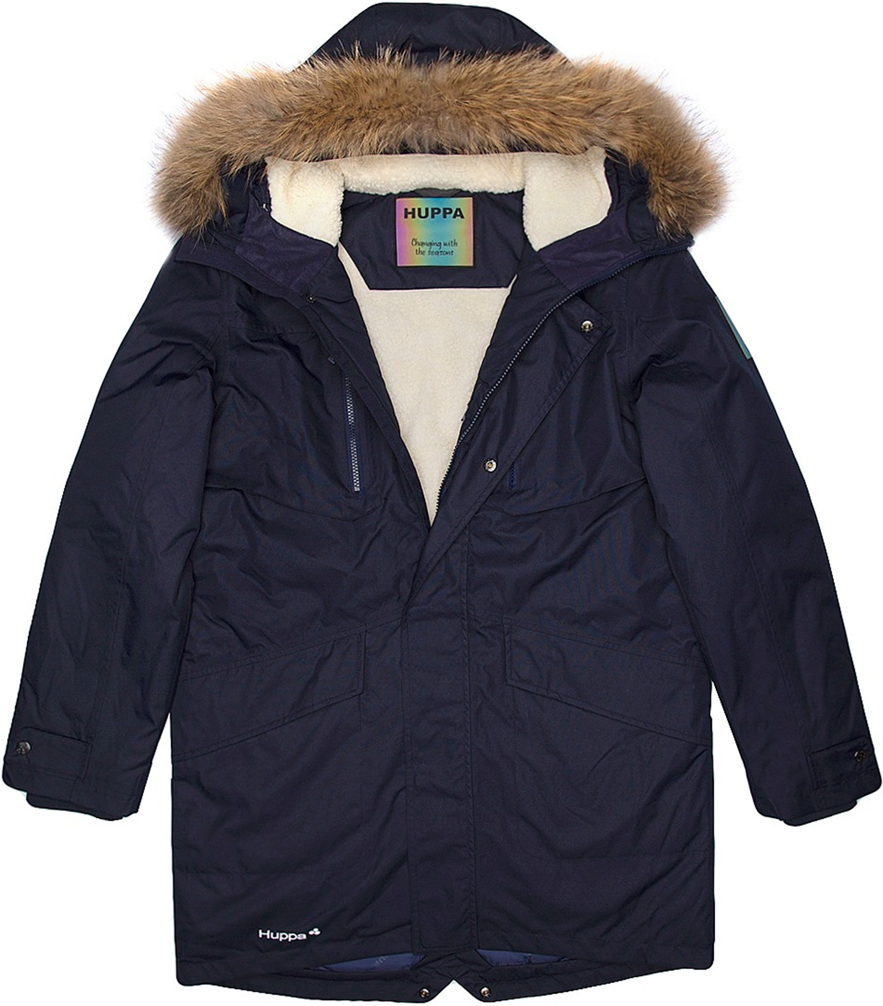 Парка чоловіча Huppa David 1 12278120-00086 3XL темно-синяфото8