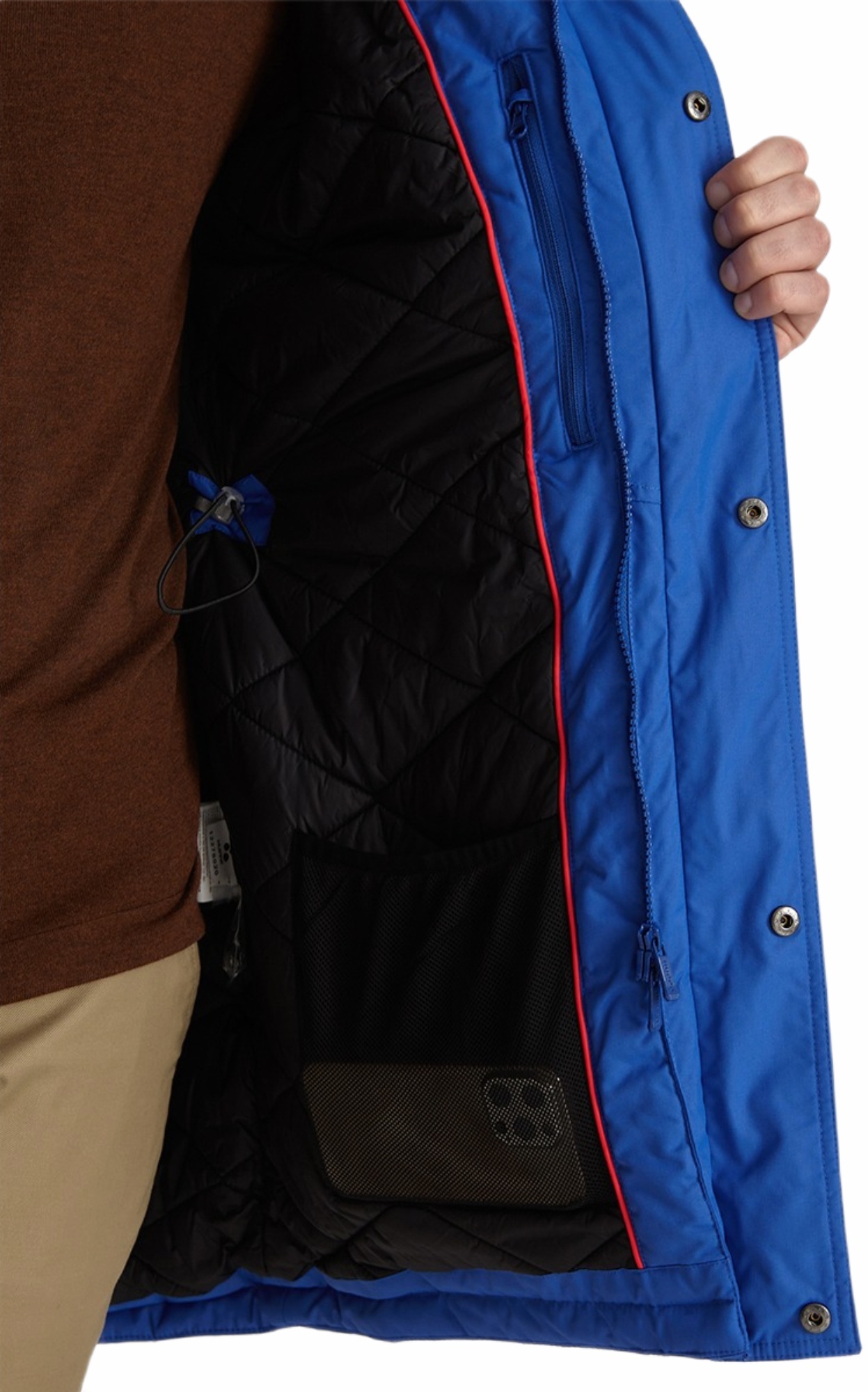 Пальто зимнее мужское Huppa Term David 1 12278120-70035 3XL см синий фото 4