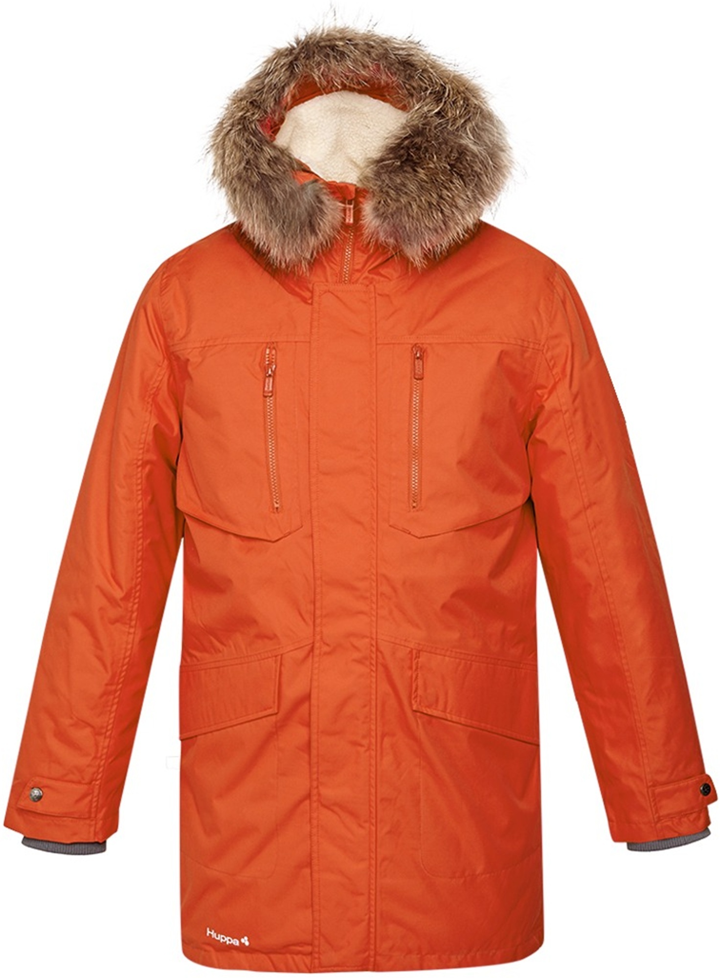 Пальто зимнее мужское Huppa Term David 1 12278120-90022 M оранжевый фото 4